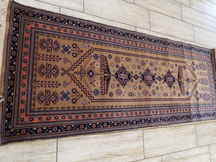 Turkish Oriental Machinemade Runner Rug 75x200 Cm