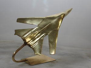 F-111 Brass model Military fighter plane