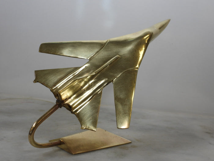 F-111 Brass model Military fighter plane