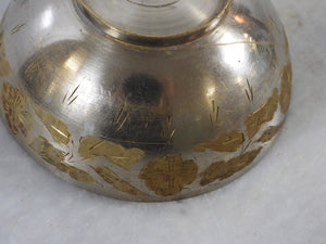 Old Handmade Brass Bowl