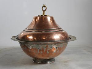Handmade Copper Bowl with lid