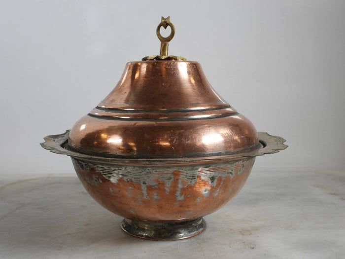 Handmade Copper Bowl with lid