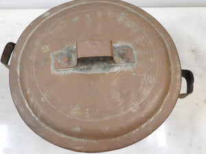 Old Copper Cooking Pot
