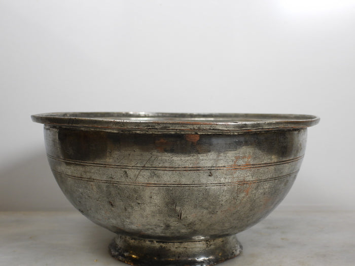 Old Turkish Copper Bowl