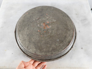 Old Handcrafted Turkish Round Tray