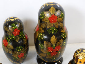 7 Pieces Handmade Matryoshka Doll signed by artist