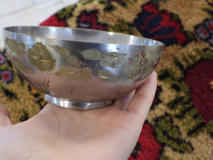 Old Handmade Brass Bowl