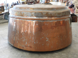 Old Copper Cooking Pot