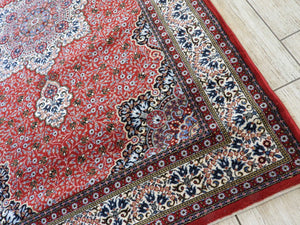 Turkish Red Oriental Machinemade Rug 150x230 Cm
