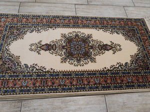 Turkish Oriental Medallion Design Area Rug