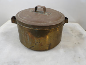 Old Copper Cooking Pot