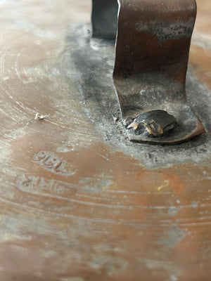 Old Copper Cooking Pot