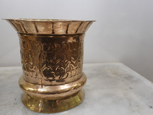 Handcrafted Brass planter