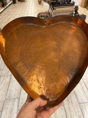 Heartshaped Copper Wall Decor