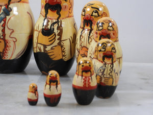 10 Pieces Matryoshka doll of Ukranian Man