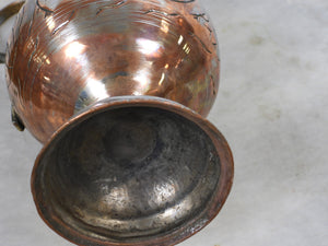 Old Handcrafted Copper Jug