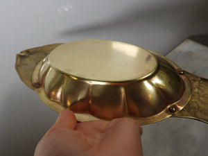 Fish Shaped Brass Decaorative Service Dish