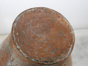 Old Handmade Copper Jug