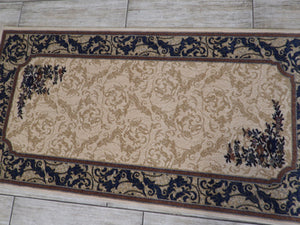 Oriental Wool Turkish Area Rug 89x160 Cm