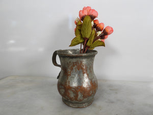 Old Handmade Copper Mug