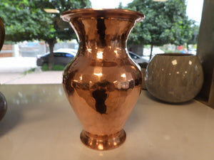 Hand Hammered Turkish Copper Vase –Copper Vessel – Handmade Decorative Vase – Copper Home Decor