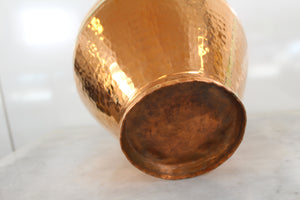 Hand Hammered Copper Vase
