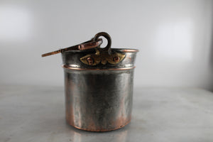 Small Old Copper Bucket