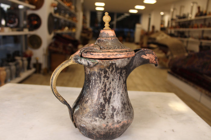 Old Copper Coffee Pot