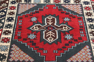 Square Turkish Handmade Rug