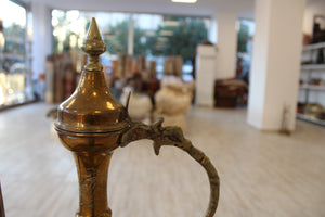 Vintage Decorative Brass Pitcher - Ali's Copper Shop