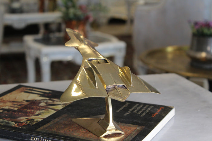 Brass Model Airplane