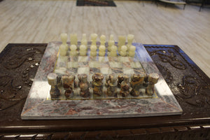 Marble Chess Set - Ali's Copper Shop