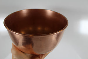 Round Copper  Bowl