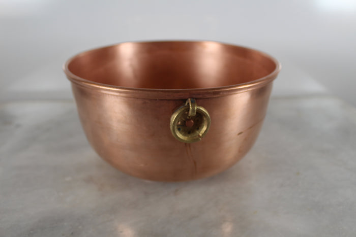 Round Copper  Bowl