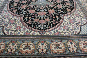Floral Design Turkish Machine Made Rug - Ali's Copper Shop