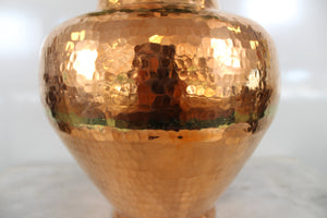 Hand Hammered Copper Vase