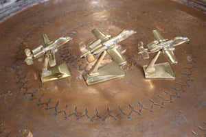 Batch of three A-10 Thunderbolt II  Brass Model Aircraft