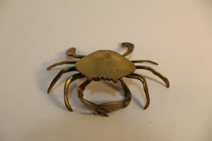 Brass  Crab Ashtray - Ali's Copper Shop