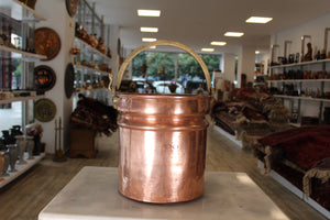 Large Copper Bucket