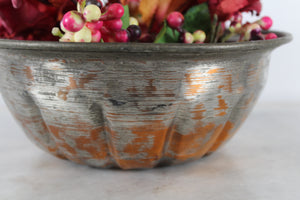 Old Handmade Copper Bowl