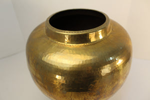 Hand Hammered Brass Vase - Ali's Copper Shop