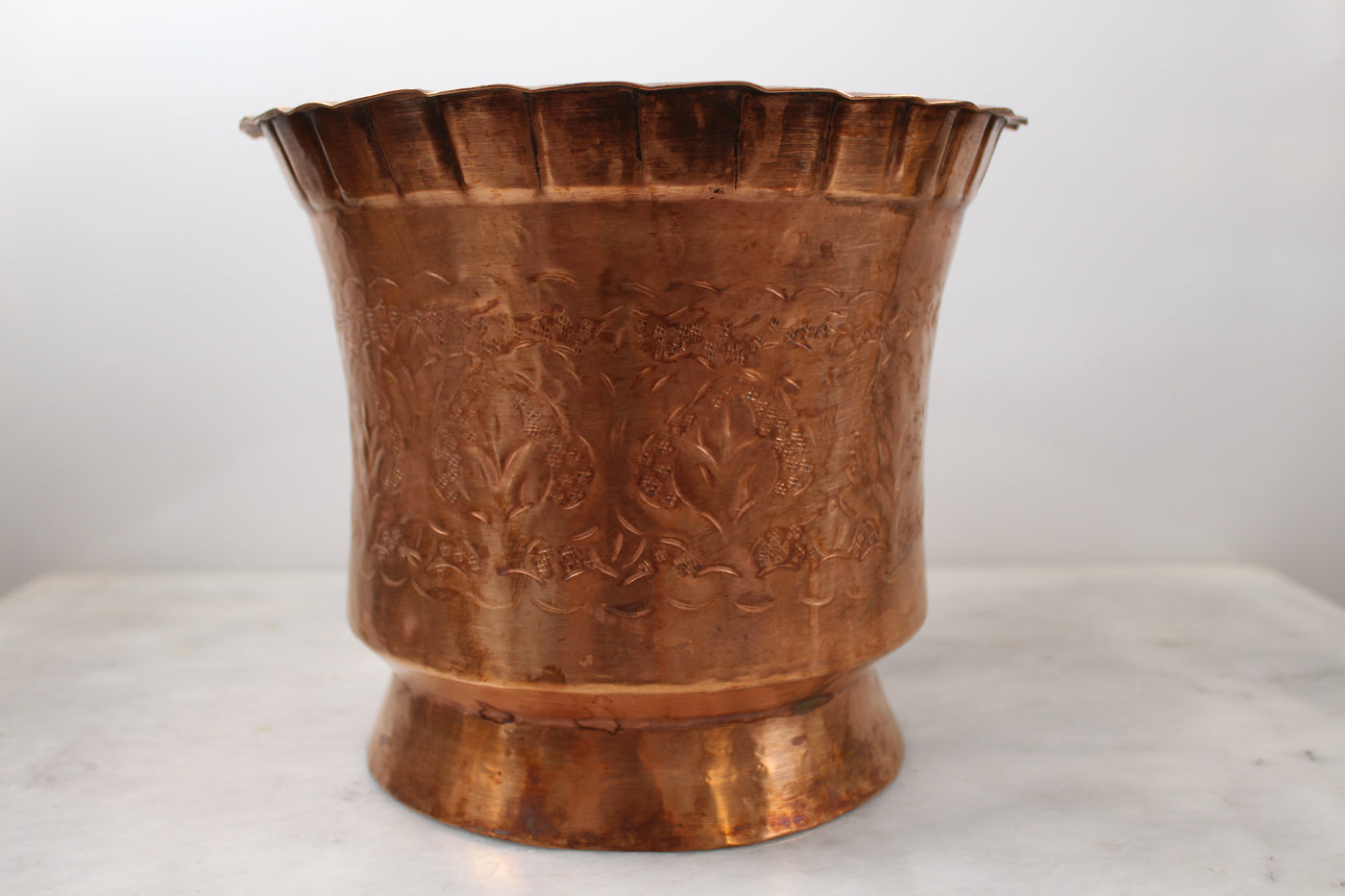 vintage copper plant pots Old Copper Planter – Ali's Copper Shop