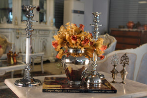 Nickel Plated Copper Urn