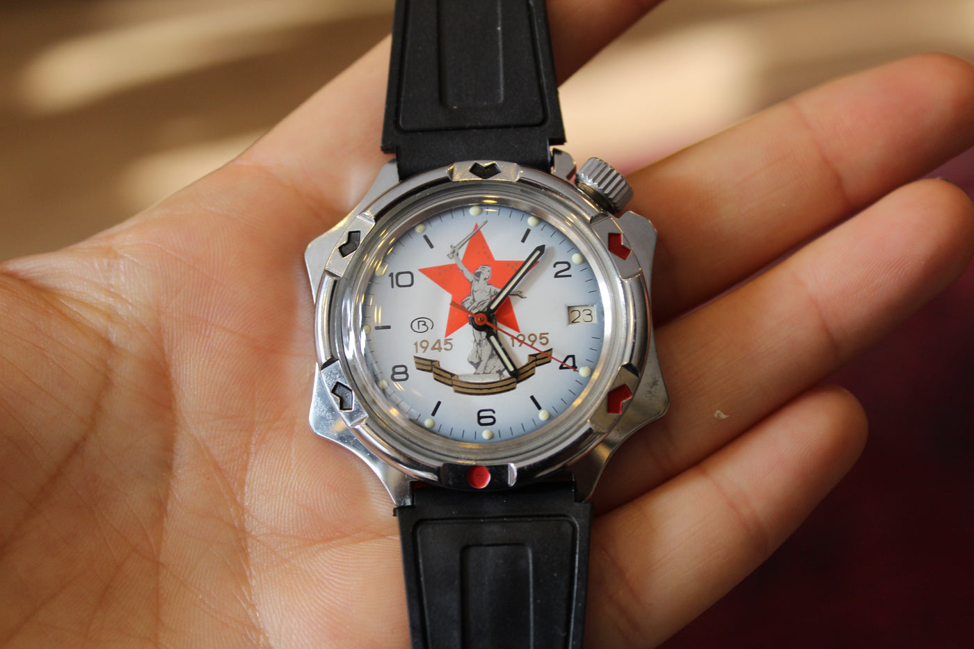 RUSSIAN MILITARY VOSTOK DIVER WATCH RODINA USSR SOVIET CCCP