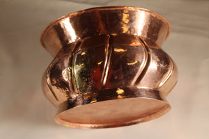 Round Copper Planter