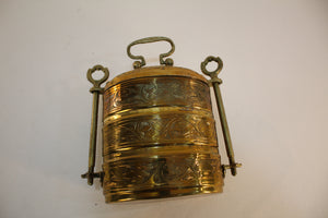 Brass Oval Lunch Box - Ali's Copper Shop