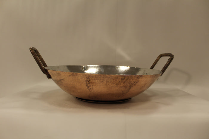 Very Heavy Copper Wok Pan