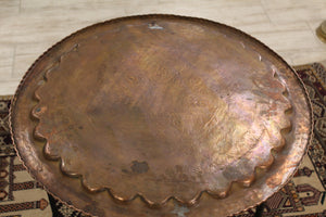 Hand Crafted Copper Tray
