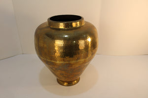 Hand Hammered Brass Vase - Ali's Copper Shop