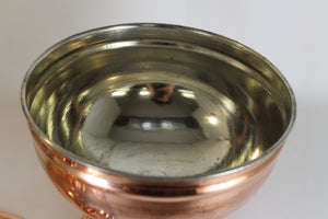 Copper Punch Bowl  With Cover